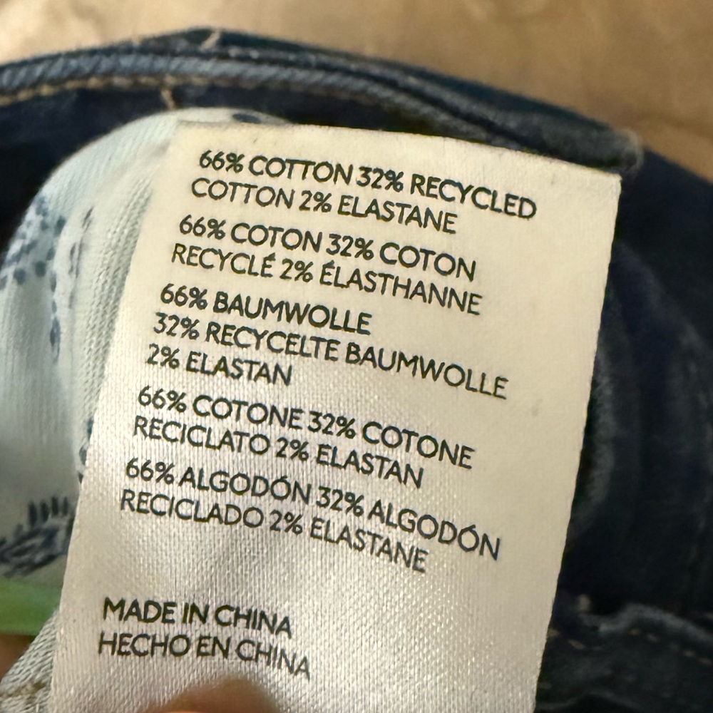 Maeve by Anthropologie Wide Leg Jeans Size 26 High Rise Stretch Denim - Picture 4 of 4